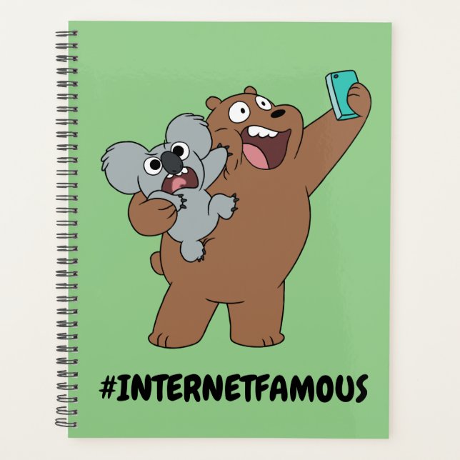 Agenda Grizz y Nom Nom - #InternetFamous (Anverso)