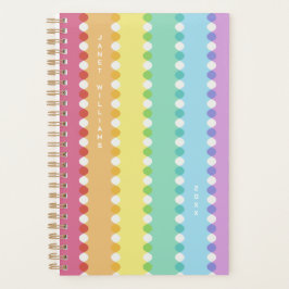 Agenda Groovy moderno arcoiris LGBTQIA+