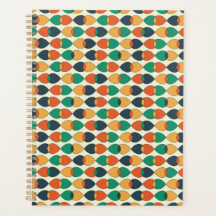 Agenda Groovy Retro Style Colorido