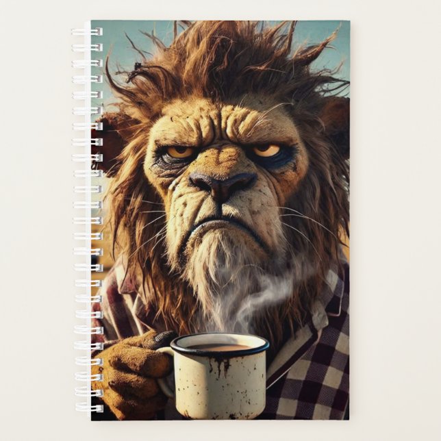 Agenda Grumpy Morning Lion (Anverso)