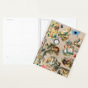 Agenda Guardería Alice Colorido Clásico siglo XIX Wonderl