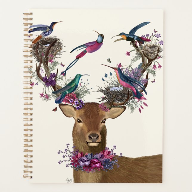 Agenda Guardián de aves vendidas, nidos de aves tropicale (Anverso)