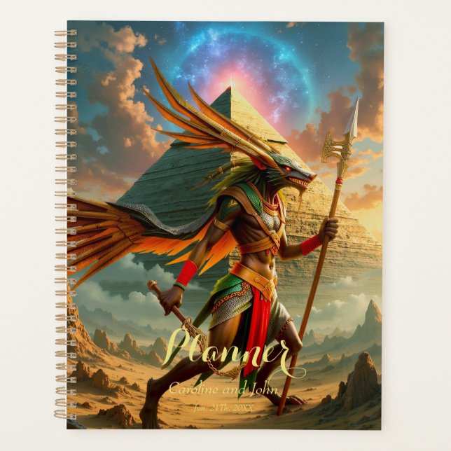 Agenda Guardián de la Puerta Celestial – Anubis (Anverso)