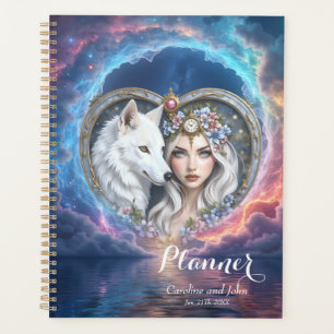 Agenda Guardián iluminado por la luna del Corazón Eterno.