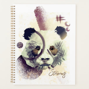 Agenda Guay Panda Ilustracion Art