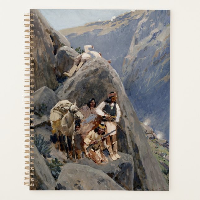 Agenda Guerreros Apache: Emboscada en la caballería norte (Anverso)