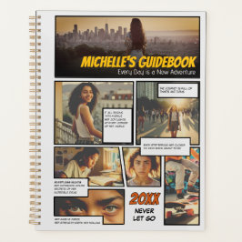 Agenda Guía de Collage de Fotos para Chicas: Novela Gráfi