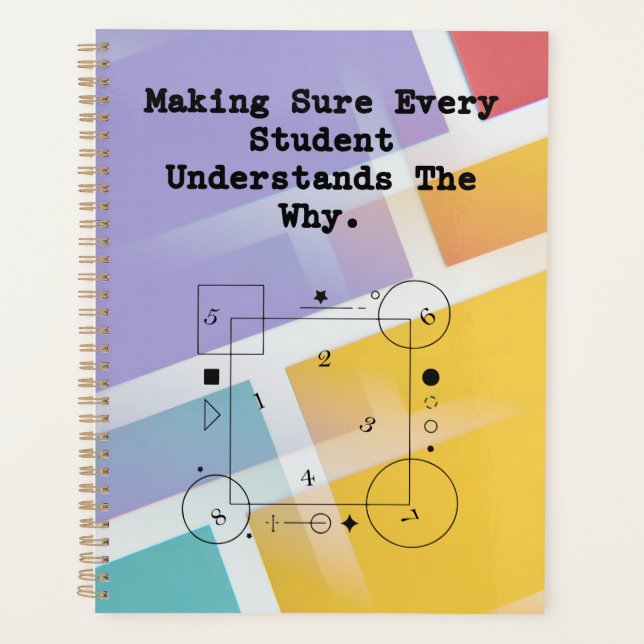 Agenda Guía de matemáticas conceptuales | El estudiante e (Anverso)