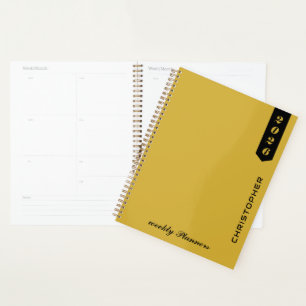 Agenda Guión elegante personalizado profesional