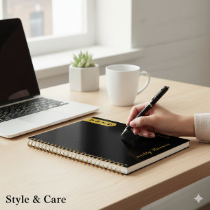 Agenda Guión Profesional Personalizado Diseño Elegante