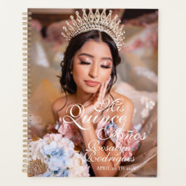 Agenda Guión Quinceanera Planner foto 15 cumpleaños