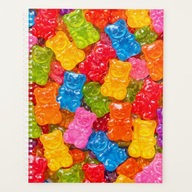 Agenda Gummy Bear Planner Cover  (Anverso)