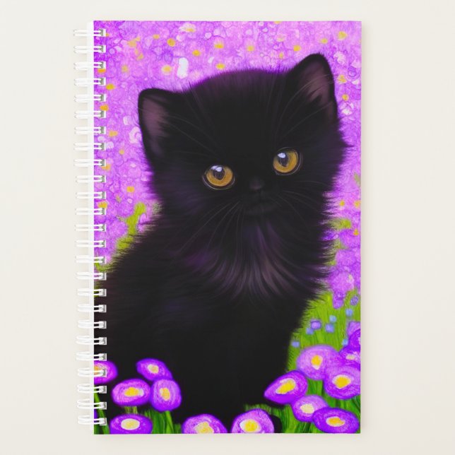 Agenda Gustav Klimt Cat (Anverso)