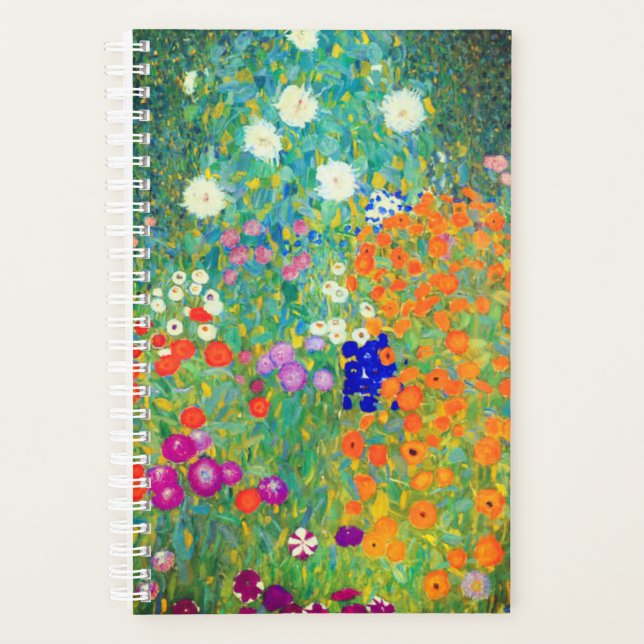 Agenda Gustav Klimt Flower Garden (Anverso)
