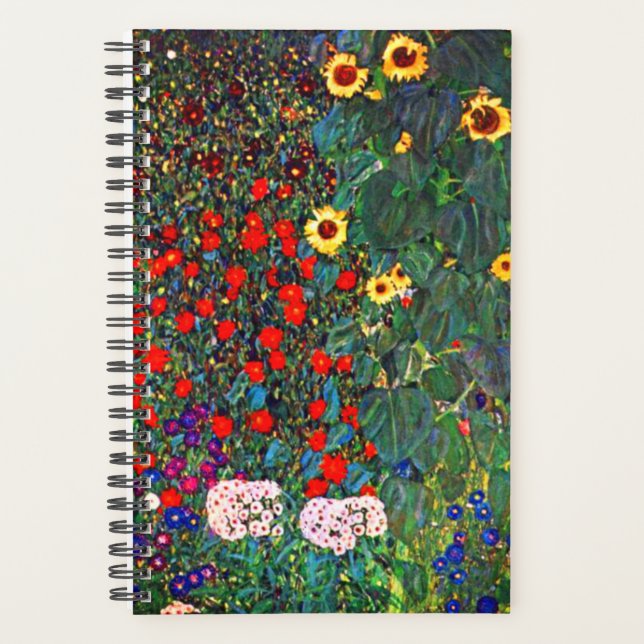 Agenda Gustav Klimt Flower Garden (Anverso)
