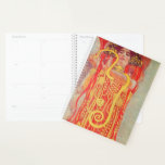 Agenda Gustav Klimt Red Woman Gold Snake Pintura<br><div class="desc">Gustav Klimt Red Woman Gold Snake Art Nouveau Painting - Gustav Klimt era un ) fue un pintor simbolista austríaco, y miembro del movimiento de secesión de Viena. Usó oro real en su hermosa obra de arte de mujeres nuevas y arte decorativo. La pintura de Gustav Klimt es de una...</div>