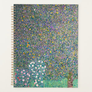 Agenda Gustav Klimt - Rosebushes bajo los árboles
