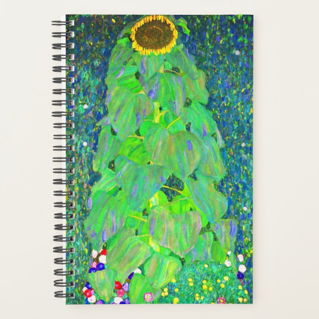 Agenda Gustav Klimt Sunflower (Anverso)