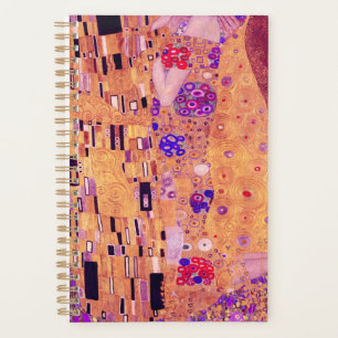 Agenda Gustav Klimt The Kiss Purple