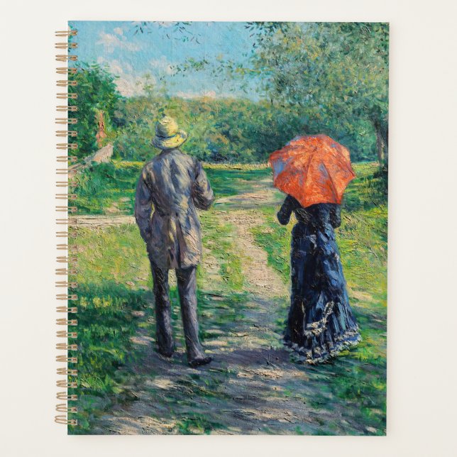 Agenda Gustave Caillebotte - El Camino Alto (Anverso)