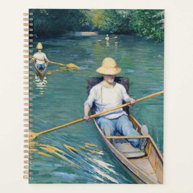 Agenda Gustave Caillebotte - Saltos en los Yerres (Anverso)