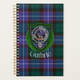 Agenda Guthrie Scottish Clan Tartan & Crest
