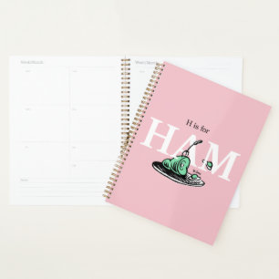 Agenda "H es para HAM"   Diseño de alfabeto