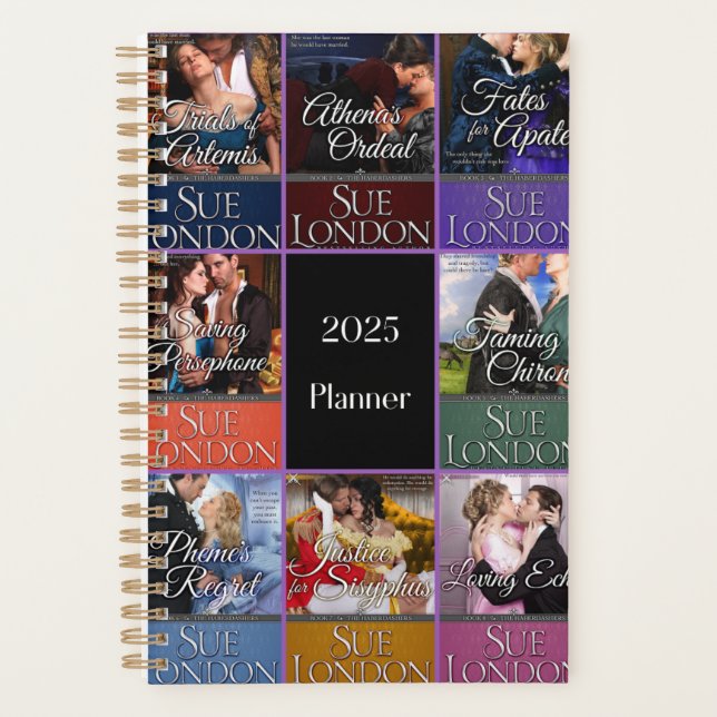 Agenda Haberplanner por Sue London (Anverso)