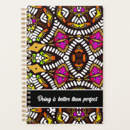 Agenda Hacer es mejor que planner perfecto