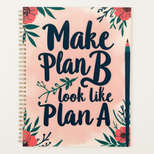 Agenda Hacer Que El Plan B Parezca Un Plan Floral Elegant