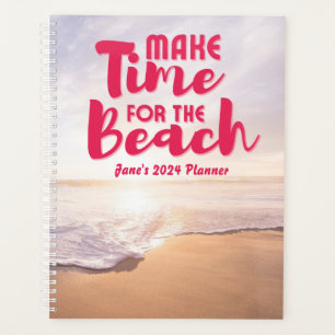 Agenda Hacer que el tiempo para la playa sea personalizad