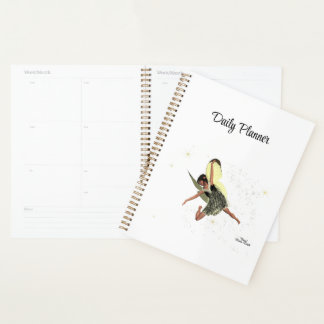 Agenda Hada chica Con Alas Amarillas Planner Diario