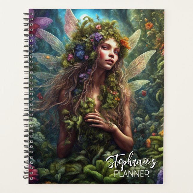 Agenda Hada de Fantasía en el Jardín (Anverso)