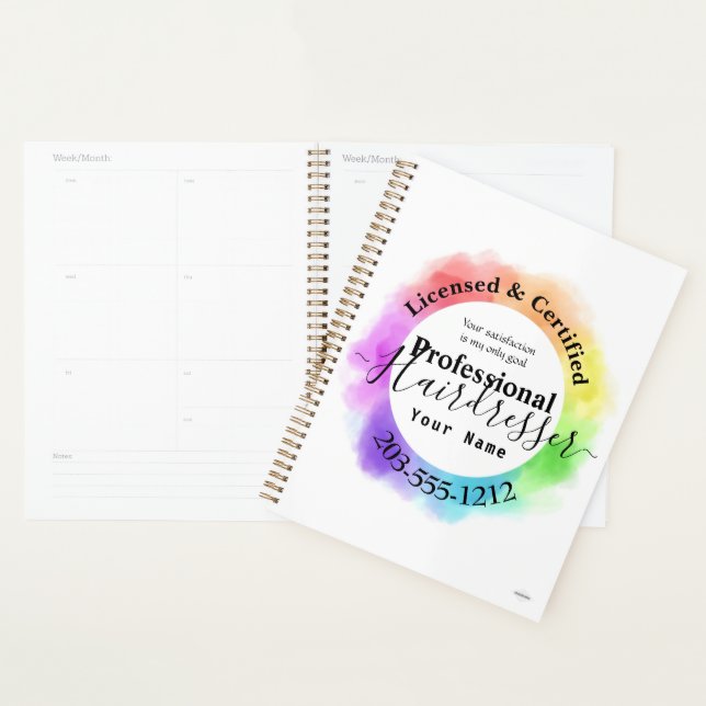 Agenda Hairdresser Daily Planner HAMbyWG (Demostración)