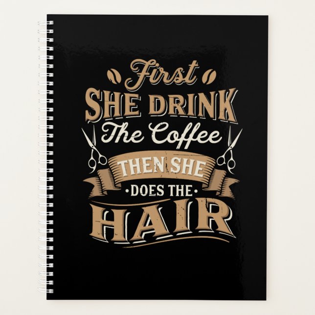 Agenda Hairstylist Hairdresser Gift (Anverso)