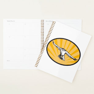 Agenda Halcon Imponente Ave de Presa Audaz