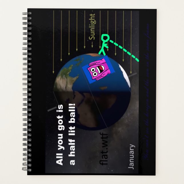 Agenda Half lit ball! (Anverso)