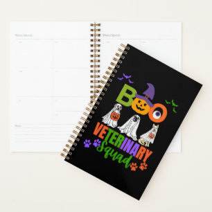 Agenda Halloween Boo Veterinary Squad Coquetea