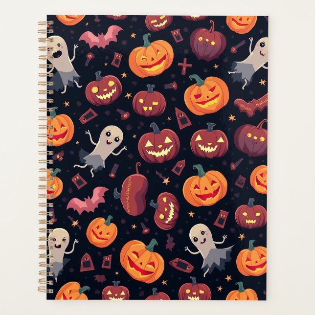 Agenda Halloween Design Notes (Anverso)