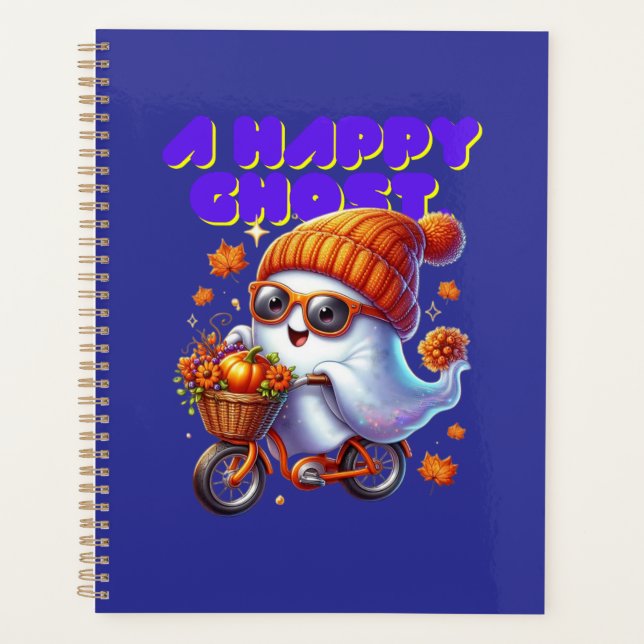 Agenda Halloween Ghost Boo Planner 2024 (Anverso)