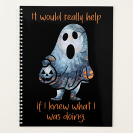 Agenda Halloween Ghost Sarcastic Funny
