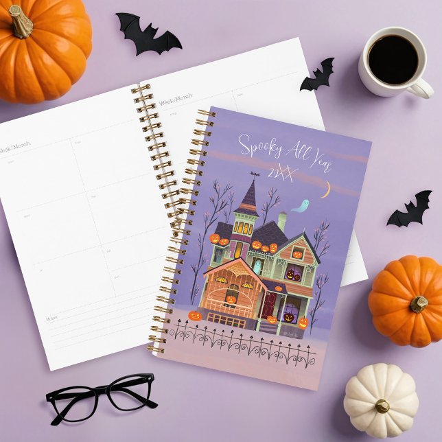 Agenda Halloween Jack-o'-lantern Haunted House (Subido por el creador)