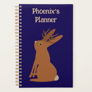 Agenda Halloween Jackalope Trick o Tret Personalizado