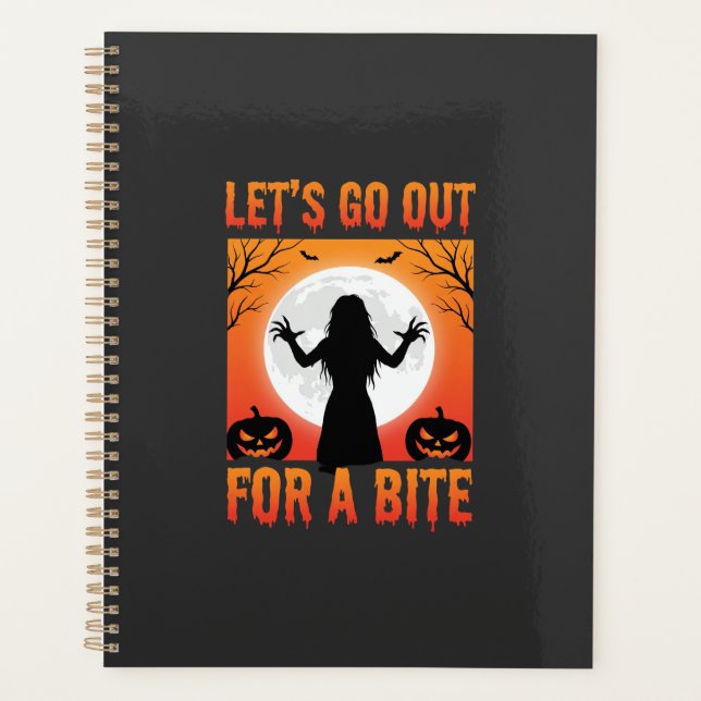 Agenda Halloween Salgamos a Mordisco Terror (Anverso)