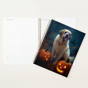 Agenda Halloween San Bernardo Con Calabazas Espeluznante