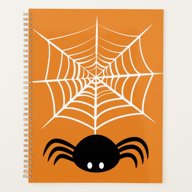 Agenda Halloween Spider Web (Anverso)