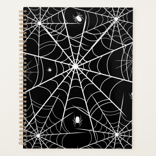 Agenda Halloween Spider Web (Anverso)