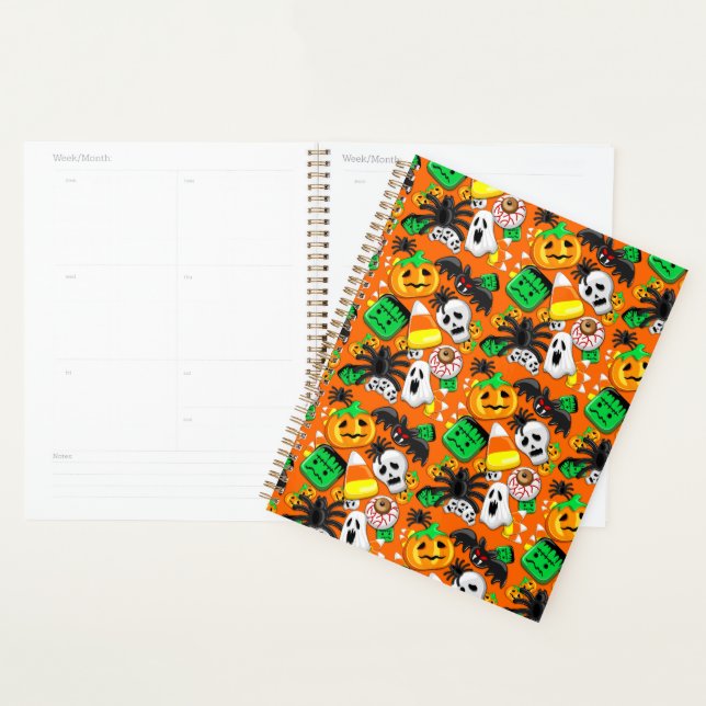 Agenda Halloween Spooky Candies Fiesta (Demostración)