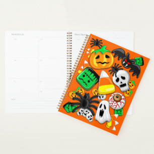 Agenda Halloween Spooky Candies Fiesta