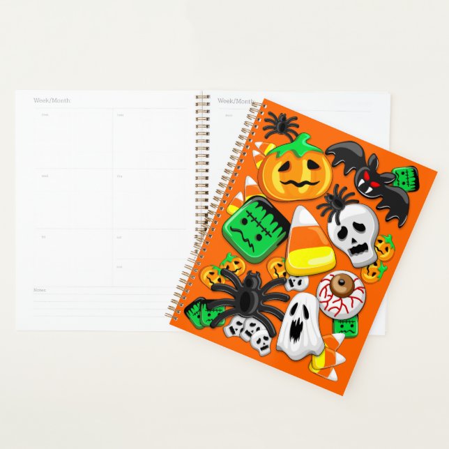 Agenda Halloween Spooky Candies Fiesta (Demostración)